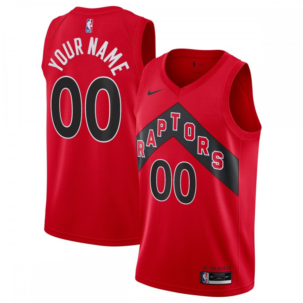 Toronto Raptors 2020/21 Swingman Custom Jersey - Icon Edition - Red-Pro Kit Vault | Brand New 26/27 Sports Jerseys